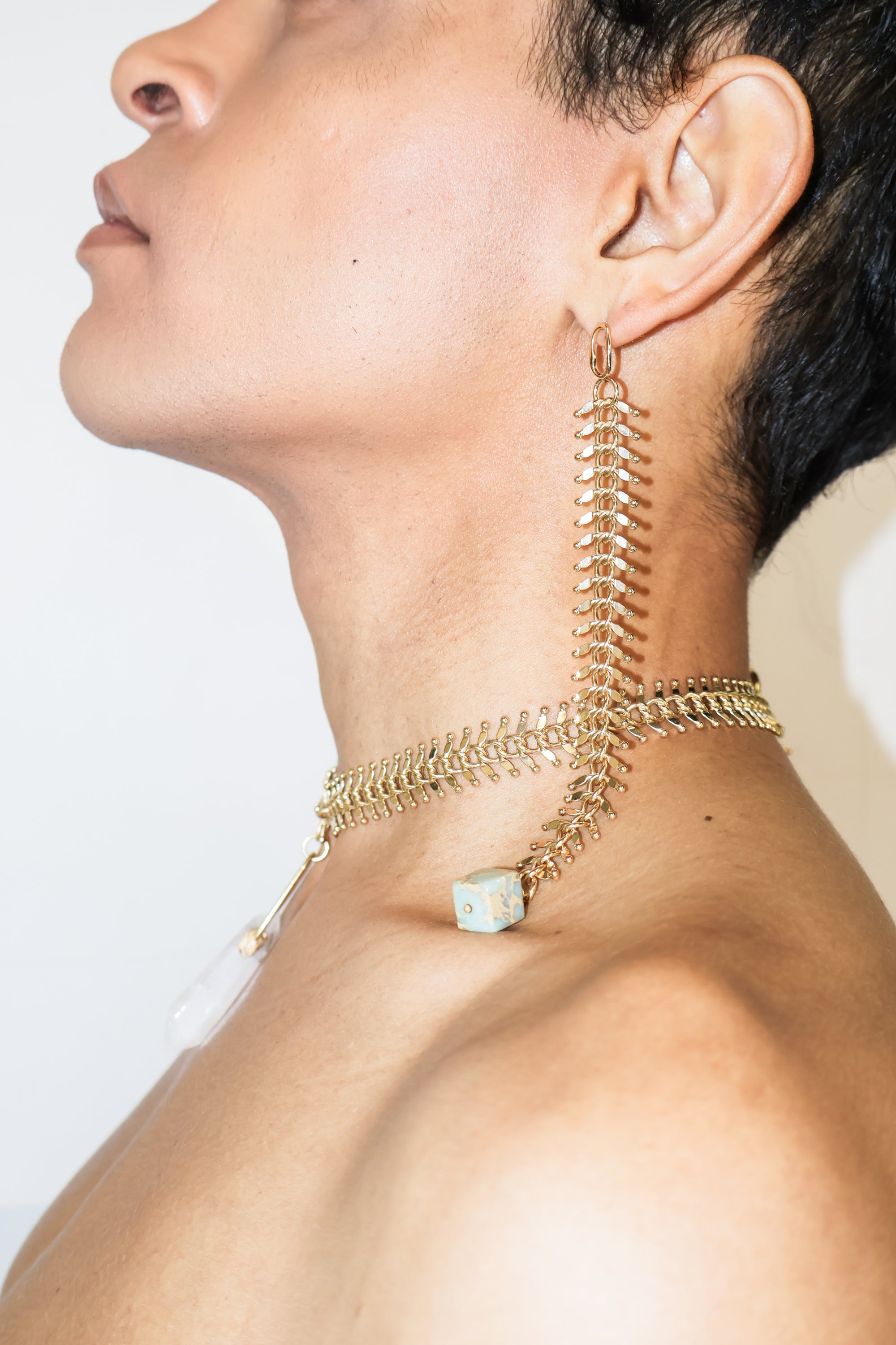 BOUCLE D'OREILLE OPHIDIA