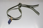 Charger l&#39;image dans la galerie, Pendentif Sodalite sur Ruban de Velours
