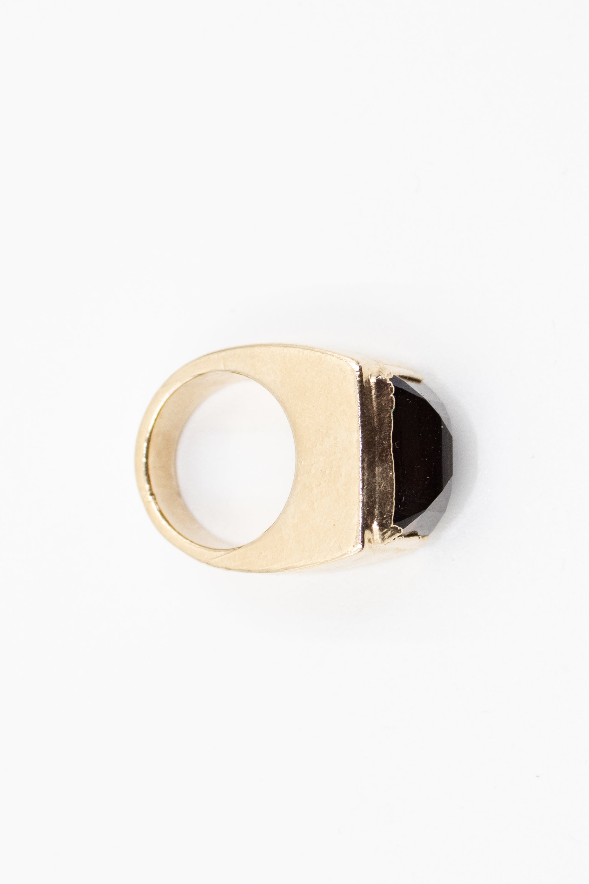 BAGUE LOUIS QUARTZ FUMÉ