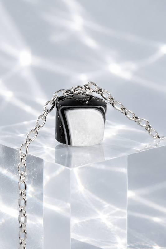 BANDED AGATE NECKLACE